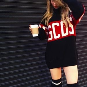 GCDS Oversized Logo Jumper